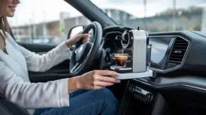 Une machine à expresso pour la voiture