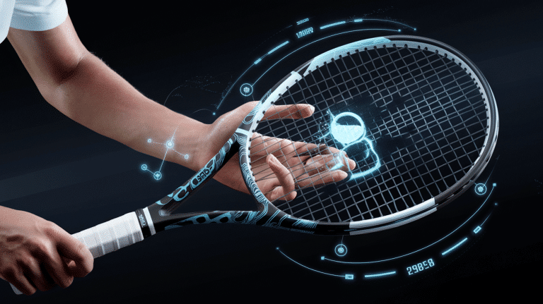 Une raquette de tennis interactive qui analyse vos performances