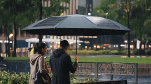 Booster Brolly, le parapluie qui recharge un téléphone et amplifie le signal