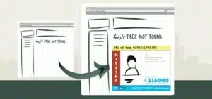 Un projet propose d’ajouter des informations sur une personne disparue dans les pages non trouvées