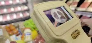 Un appareil fixé sur un caddie détecte les aliments proches pour proposer des recettes en temps réel