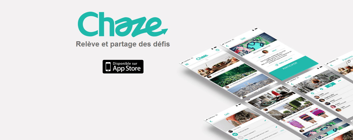 Un réseau social qui permet de créer, partager et relever des défis dans le monde réel