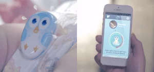 Un appareil alerte les parents lorsque la couche de leur bébé doit être changée