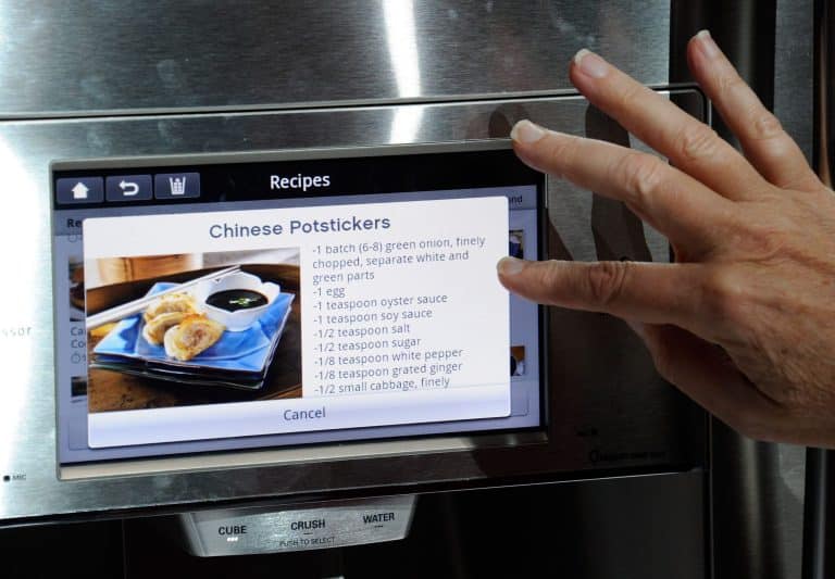 Un frigo qui suggère des recettes en fonction des aliments qu&rsquo;il contient