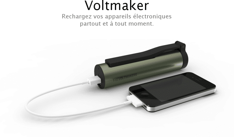 Un gadget pour recharger les appareils électroniques à tout moment