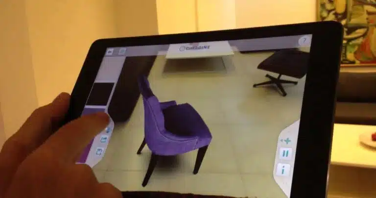 Une application permet d’essayer des meubles en réalité augmentée sans aucun marqueur