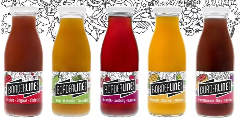 Une gamme de jus de fruits tendance