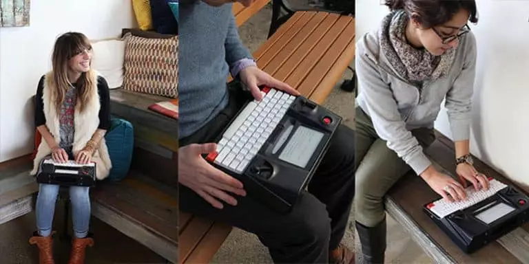 Une machine à écrire connectée au Cloud