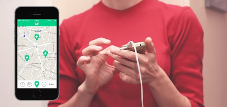 Une application pour savoir où recharger un smartphone