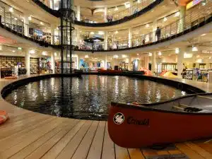Un centre commercial de sports outdoor propose de tester les produits en conditions réelles
