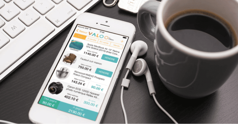 Une appli pour estimer et revendre ses biens