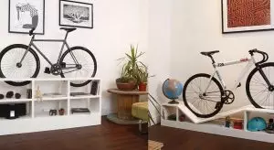 Une boutique de mobilier pour vélos alimente les conversations