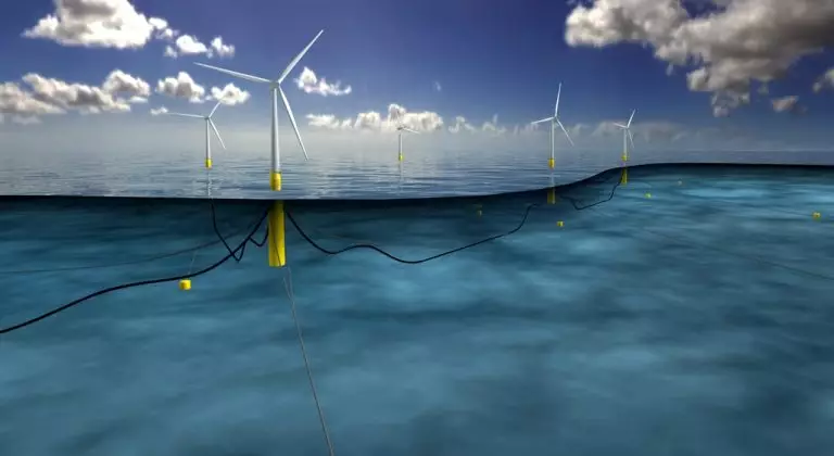 La première ferme éolienne flottante au monde