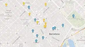 Une carte interactive qui met en ligne les vidéos des destinations pour les visiteurs