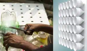 Au Bangladesh, un climatiseur fait maison fabriqué à partir de bouteilles en plastique