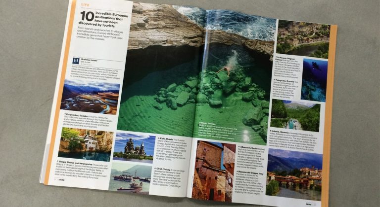 Un magazine imprimé qui sélectionne le meilleur contenu