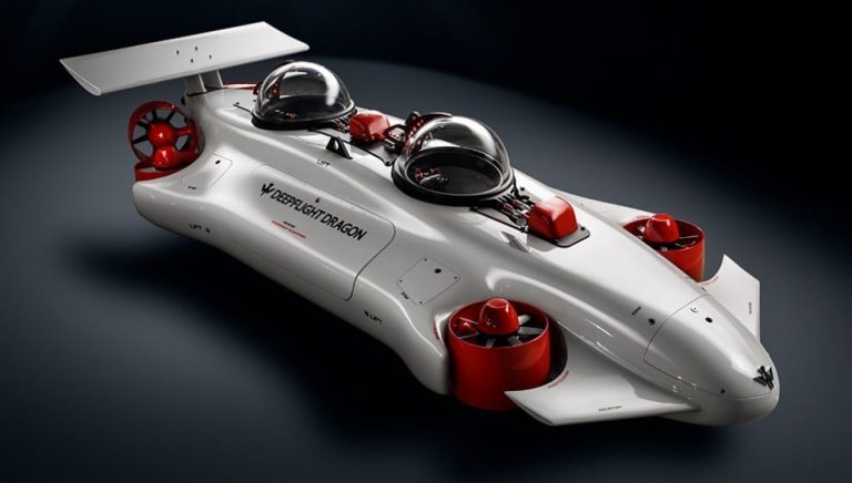 Avec Deepflight Dragon, explorez en toute sécurité le paysage marin