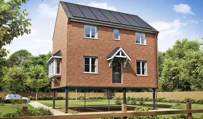 Une maison modulable sur pilotis