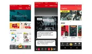 Une application d’apprentissage des langues qui lit des bandes dessinées aux utilisateurs