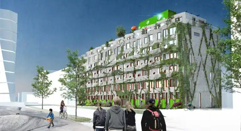 Des maisons répondant aux besoins des cyclistes à Malmö