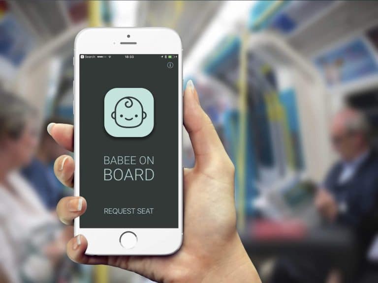 Une application qui aide les femmes enceintes à demander un siège sans être embarrassées