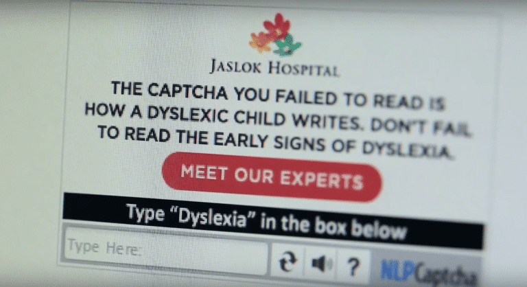 Un captcha qui aide dans la sensibilisation sur la dyslexie