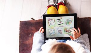 Une application de cuisine qui encourage les enfants à avoir une alimentation saine