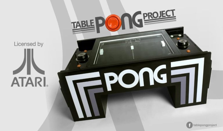 Pong se transforme en table basse