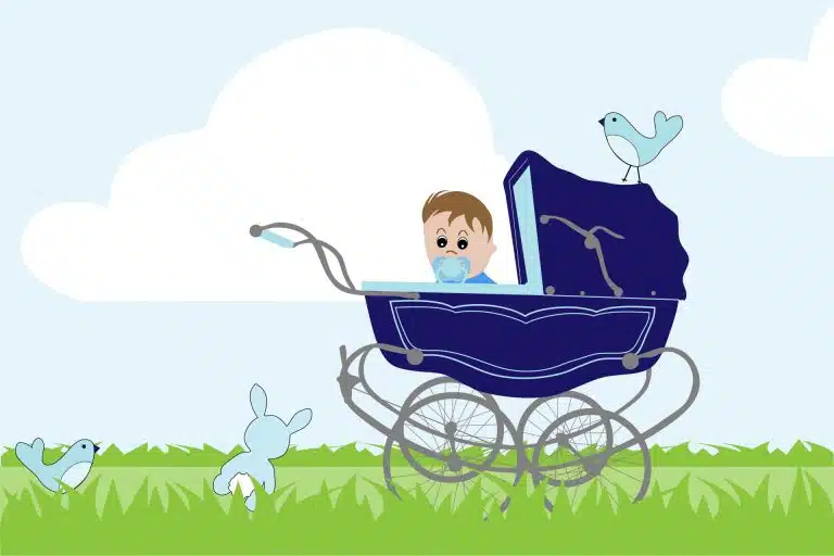 Un filtre à air pour poussettes crée un nuage d’air propre pour protéger les bébés