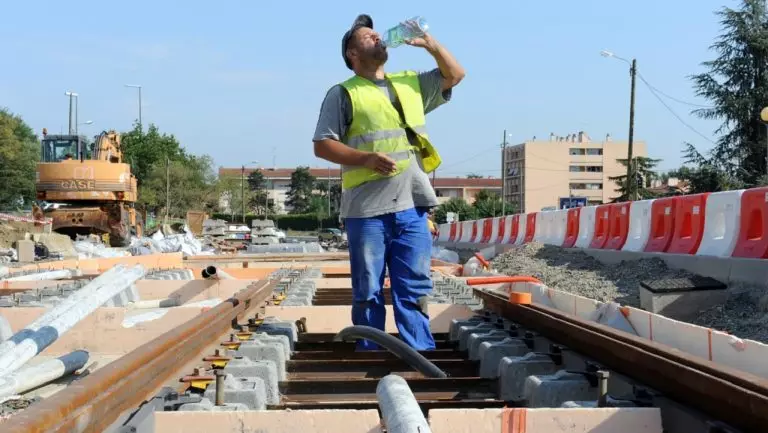 Une crème solaire destinée aux ouvriers du bâtiment