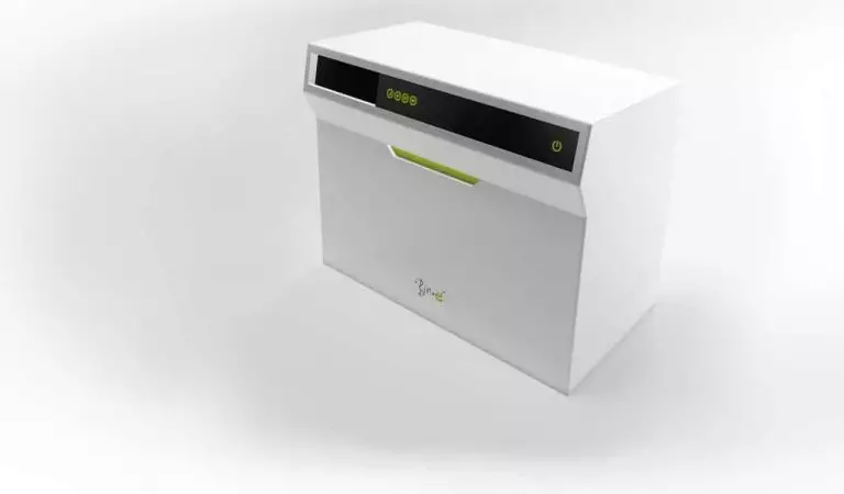 Une poubelle connectée à internet qui trie automatiquement les déchets