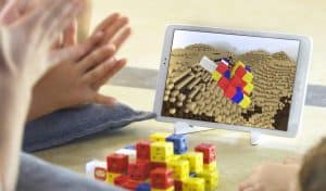 Des blocs de construction intelligents pour enfants créent une animation 3D en temps réel sur les tablettes