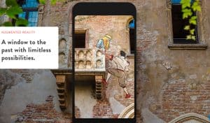 Une expérience touristique avec des souvenirs virtuels et des énigmes