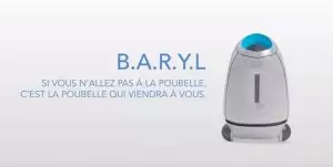 Baryl, le petit robot poubelle autonome qui circule dans les gares