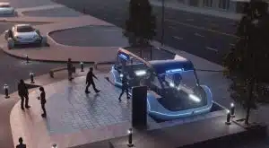 La démonstration du métro ascenseur