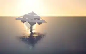 Ce yacht pyramide vole au-dessus des océans