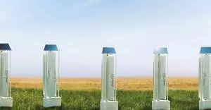 Ces éoliennes utilisent le trafic routier pour fonctionner
