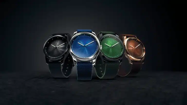 Les premières montres design et écoresponsables