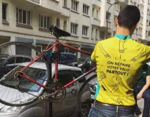 Ce service de réparation de vélo se déplace jusqu’à vous !