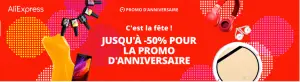 AliExpress célèbre son anniversaire avec des promotions exclusives