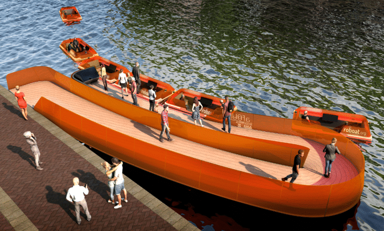Le Roboat à Amsterdam va révolutionner le quotidien des habitants