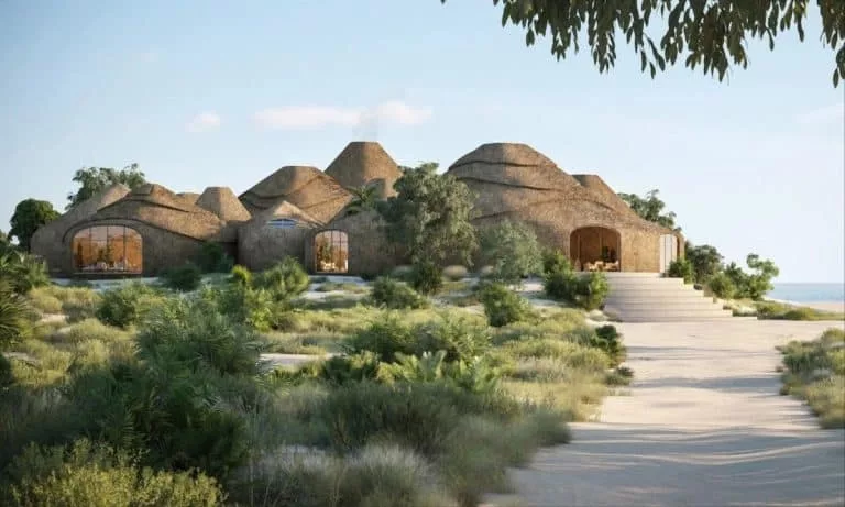 Au Mozambique, ce complexe hôtelier a été 100 % imprimé en 3D !