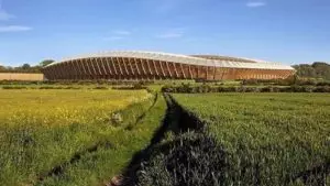 Un stade entièrement en bois bientôt construit en Angleterre !