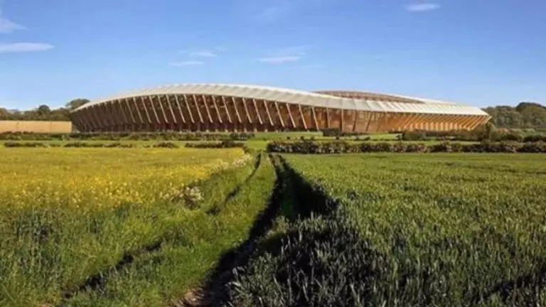 Un stade entièrement en bois bientôt construit en Angleterre ! Un stade entièrement en bois bientôt construit en Angleterre !