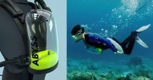 Exolung, le dispositif de plongée qui fournit de l’oxygène en illimité et en continu sous l’eau