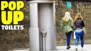 Paris : les Pop-up Toilet, ou toilettes escamotables débarquent dans la capitale !