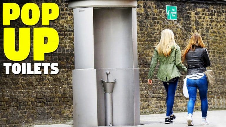 Paris : les Pop-up Toilet, ou toilettes escamotables débarquent dans la capitale !
