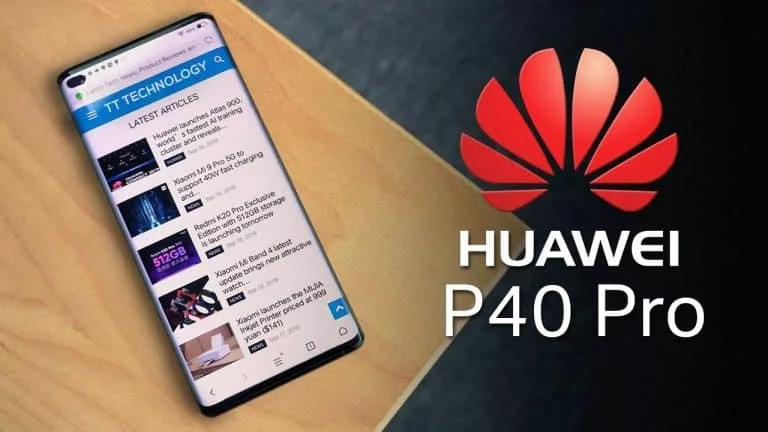Huawei dévoile le P40, son nouveau smartphone haut de gamme