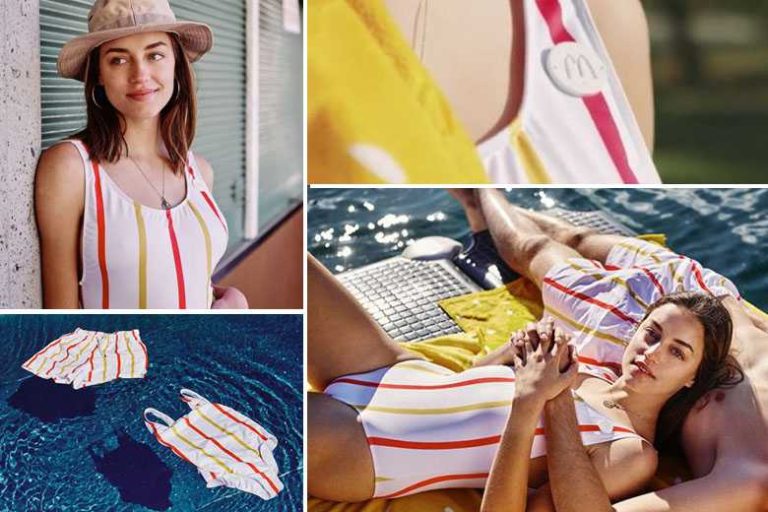 McDonald&rsquo;s recycle les pailles en maillots de bain !