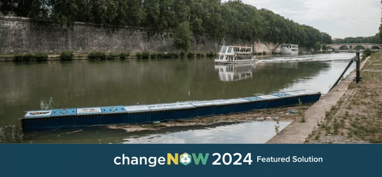 Des barrières respectueuses de la faune aquatique pour lutter contre le plastique dans les rivières Des barrières respectueuses de la faune aquatique pour lutter contre le plastique dans les rivières